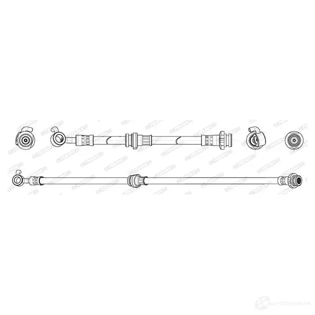 Тормозной шланг FERODO Y2H51 A2 FHY3302 4044197798612 720736 - Изображение 1
