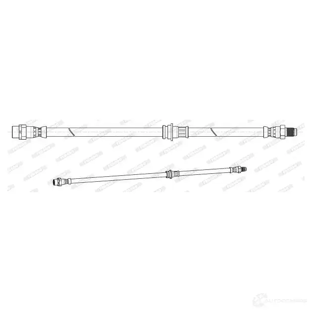 Тормозной шланг FERODO 1210139163 ZAG4SD G 4060426057695 FHY3380 - Изображение 1