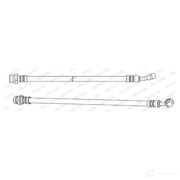 Тормозной шланг FERODO 720254 W MZLCIZ 4044197732159 FHY2784