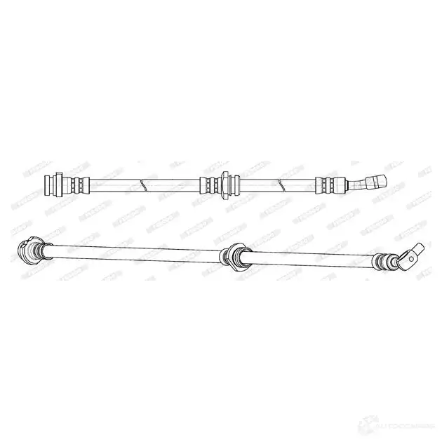 Тормозной шланг FERODO FHY2735 720205 7PS8 3EQ 4044197731664