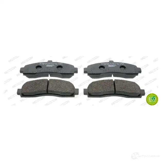 Тормозные колодки дисковые, комплект FERODO 717090 GCSQU12 2 1626 FDB859 - Изображение 1