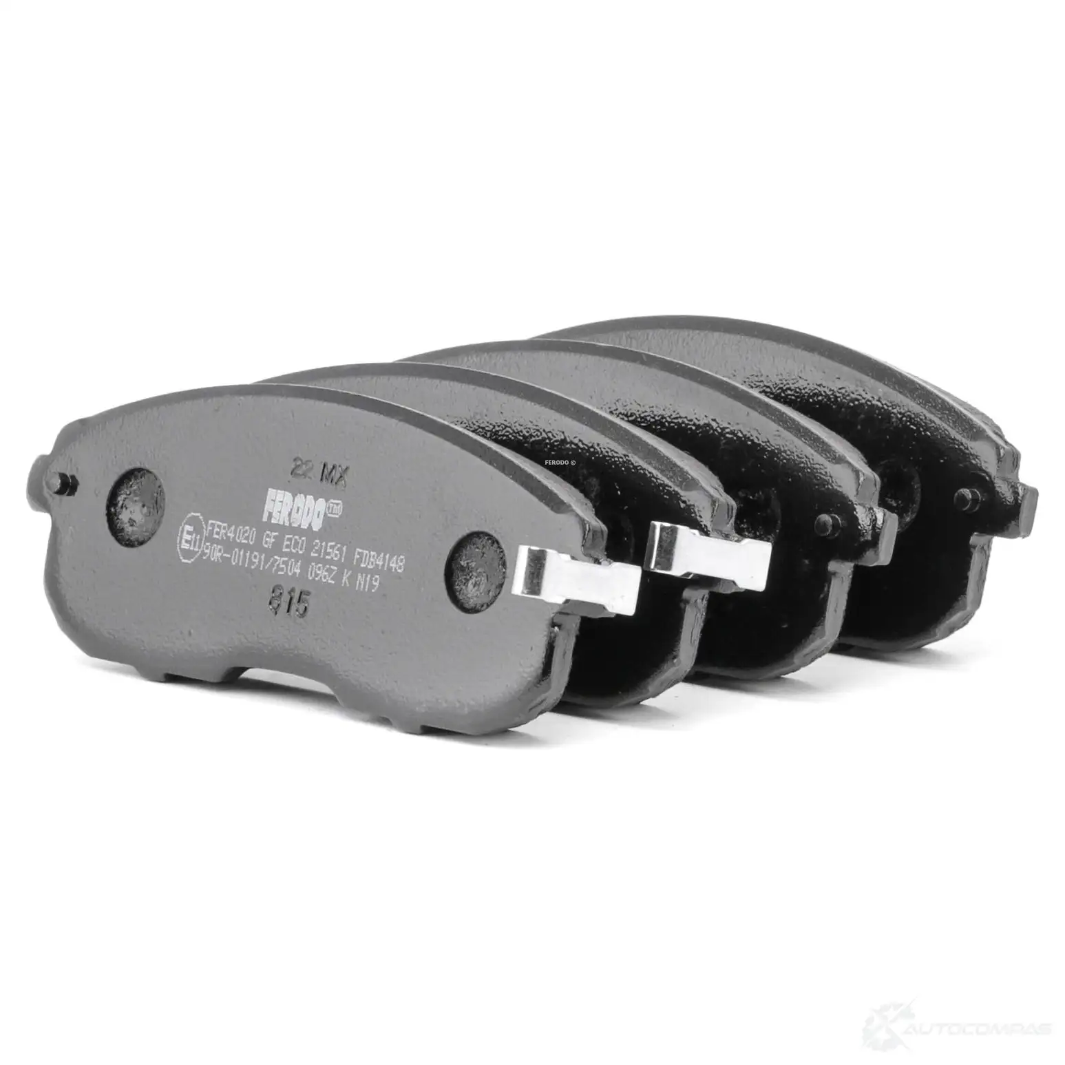 Тормозные колодки дисковые, комплект FERODO 21562 716612 21 561 FDB4148 изображение 0