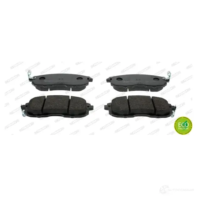 Тормозные колодки дисковые, комплект FERODO 21562 716612 21 561 FDB4148 изображение 4