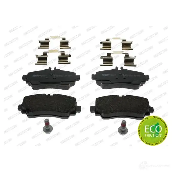 Тормозные колодки дисковые, комплект FERODO 2 3070 715974 3H7LK FDB1303 - Изображение 1