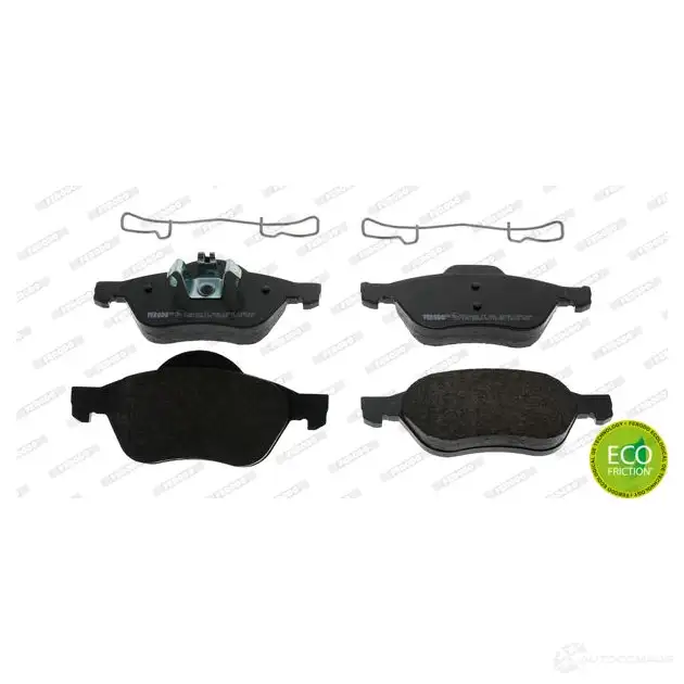 Тормозные колодки дисковые, комплект FERODO 716354 FDB1866 2 4535 Y73JU изображение 1
