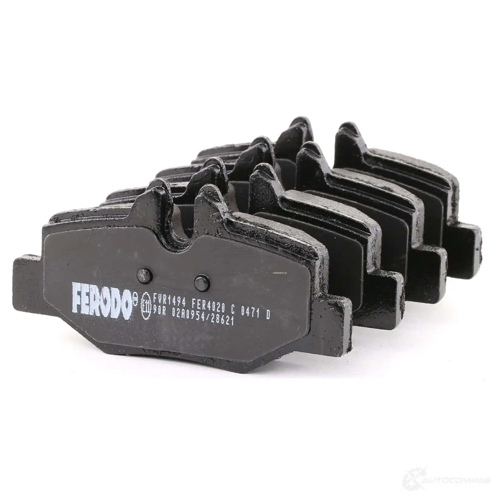 Тормозные колодки дисковые, комплект FERODO 721646 2400 8 FVR1494 KKTUS0 - Изображение 1