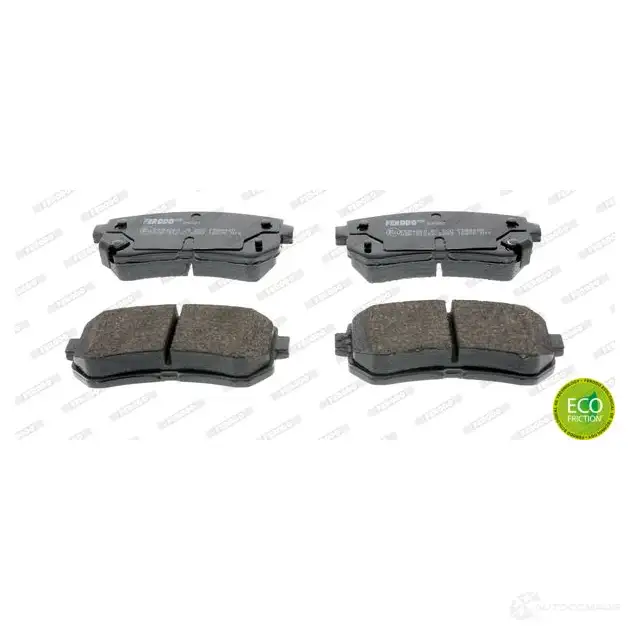 Тормозные колодки дисковые, комплект FERODO 716773 FDB4408 24 320 24321 изображение 0