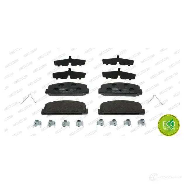 Тормозные колодки дисковые, комплект FERODO 716274 2404 5 WBQ3SC FDB1721 изображение 7