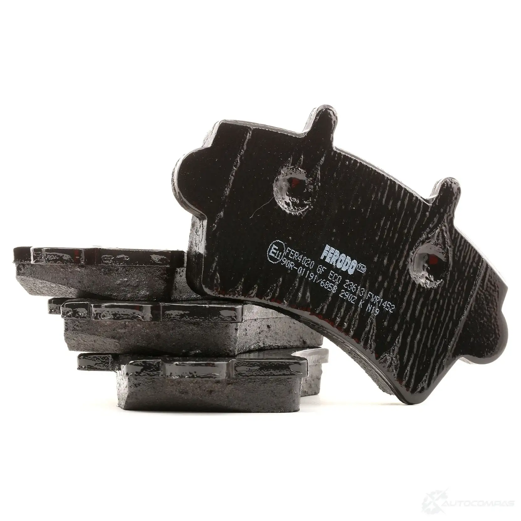 Тормозные колодки дисковые, комплект FERODO FVR1452 2 3613 FDB1452 721637 - Изображение 1
