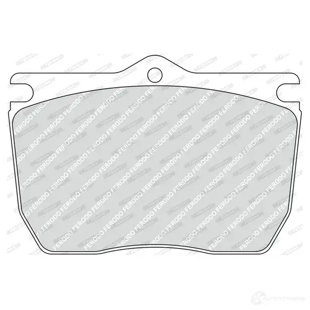 Тормозные колодки дисковые, комплект FERODO KM4Z1FP 2901 6 715838 FCV898 изображение 0
