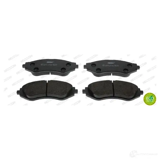 Тормозные колодки дисковые, комплект FERODO 716003 FDB1369 232 34 23235 - Изображение 1
