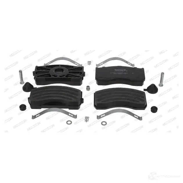 Тормозные колодки дисковые, комплект FERODO 2911 5 29183 FCV1277BFE 715744 изображение 1