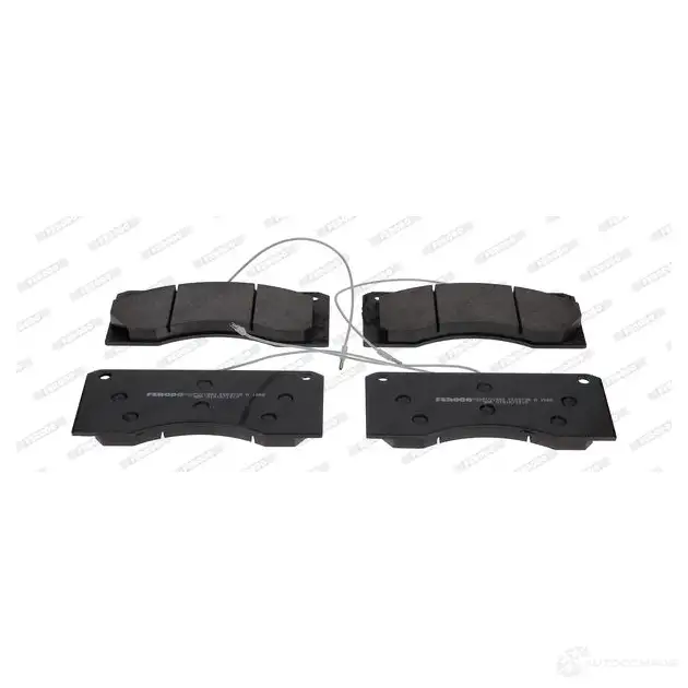 Тормозные колодки дисковые, комплект FERODO 2904 4 9E54PO6 FCV1940 715788 изображение 1
