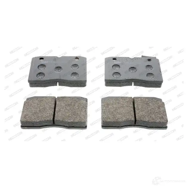 Тормозные колодки дисковые, комплект FERODO FVR655 FDB655 2 9041 721732 изображение 2