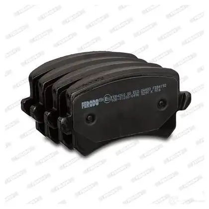 Тормозные колодки дисковые, комплект FERODO FDB4192 D2LXVS 24 483 716638 изображение 5