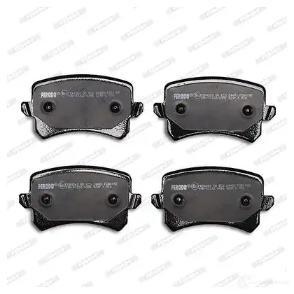 Тормозные колодки дисковые, комплект FERODO FDB4192 D2LXVS 24 483 716638 изображение 6