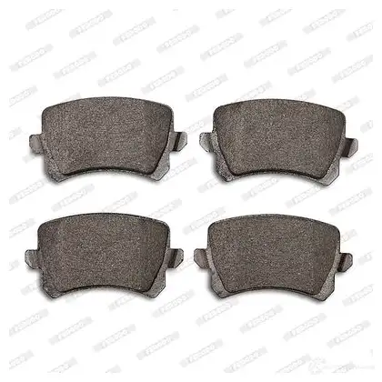 Тормозные колодки дисковые, комплект FERODO FDB4192 D2LXVS 24 483 716638 изображение 7