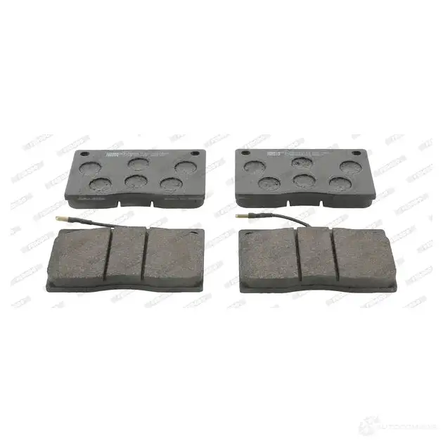 Тормозные колодки дисковые, комплект FERODO 721745 FVR805 20 380 21110 изображение 2