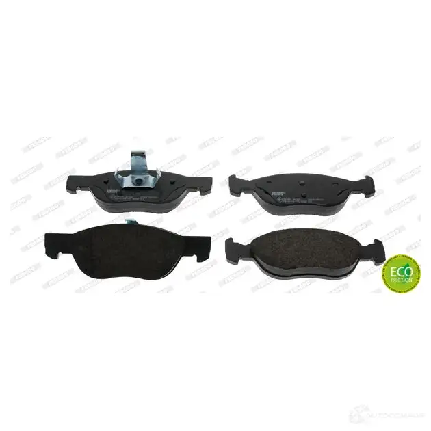 Тормозные колодки дисковые, комплект FERODO 716223 2 1927 FDB1651 21928 - Изображение 1