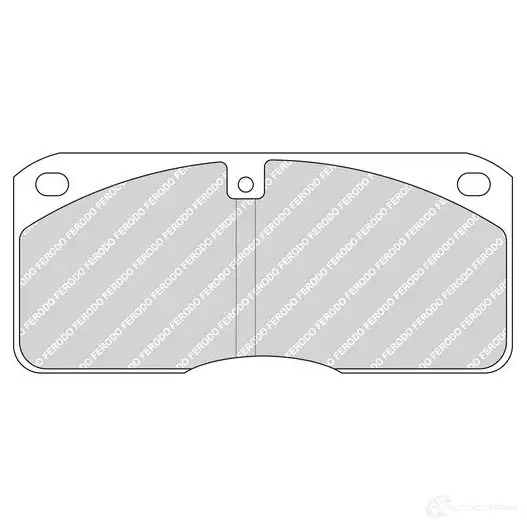 Тормозные колодки дисковые, комплект FERODO 715830 FCV702 5AWZ97R 290 39