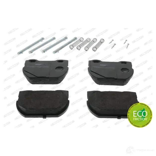 Тормозные колодки дисковые, комплект FERODO FDB1994 716444 2 3471 NSZ3HWY изображение 0