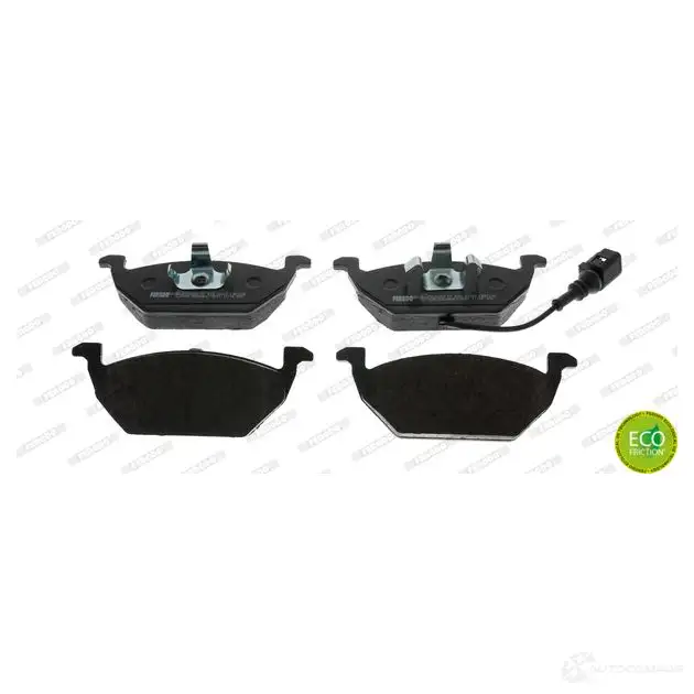 Тормозные колодки дисковые, комплект FERODO 2 3130 FDB1635 23131 716210 изображение 0