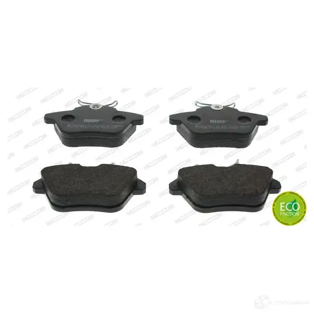 Тормозные колодки дисковые, комплект FERODO 21 605 FDB995 21606 717174 - Изображение 1