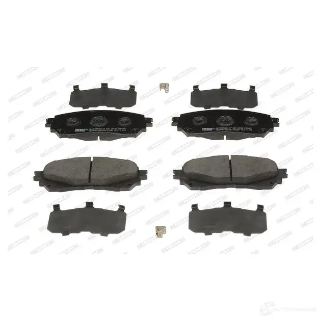 Тормозные колодки дисковые, комплект FERODO 2 5725 1210109493 OQ7EG FDB4891 изображение 0