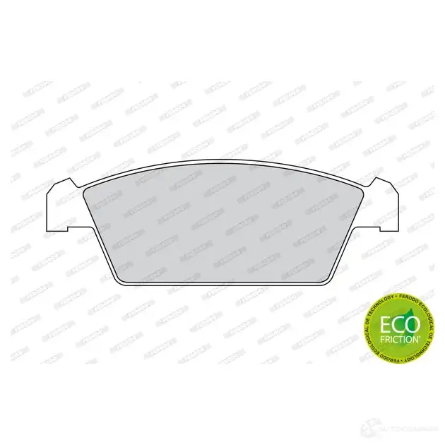 Тормозные колодки дисковые, комплект FERODO 715917 4T5XQ3N 23 061 FDB1108 - Изображение 1