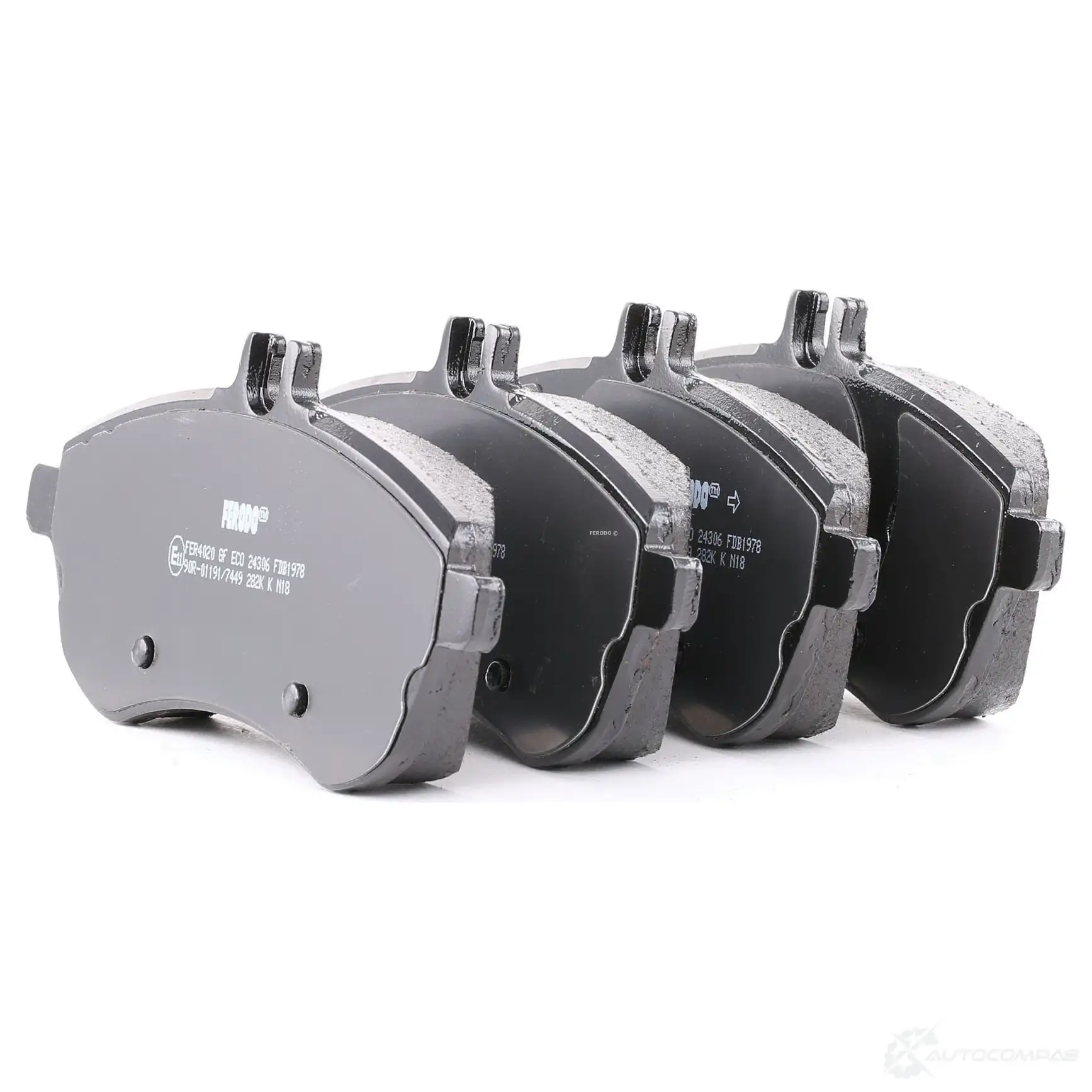 Тормозные колодки дисковые, комплект FERODO VW3Y2 716427 243 06 FDB1978 изображение 0