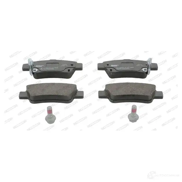 Тормозные колодки дисковые, комплект FERODO 24636 FDB4233 24 635 716670 изображение 1