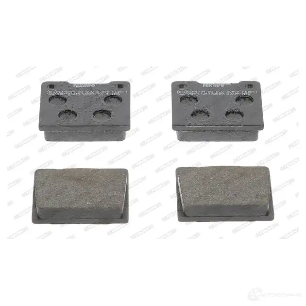 Тормозные колодки дисковые, комплект FERODO 2 0088 FDB811 YESJOC 717054 изображение 1