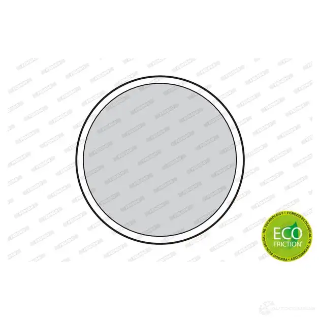 Тормозные колодки дисковые, комплект FERODO FDB58 6P5NV1 716925 2028 5 - Изображение 1