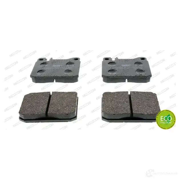 Тормозные колодки дисковые, комплект FERODO 29581 20 392 716051 FDB143 изображение 0