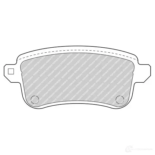 Тормозные колодки дисковые, комплект FERODO 4060426135294 9C9 HKY 1424452919 FDB4699 изображение 0