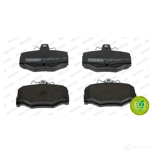 Тормозные колодки дисковые, комплект FERODO 21 545 716990 FDB707 3Y8GQ8D - Изображение 1