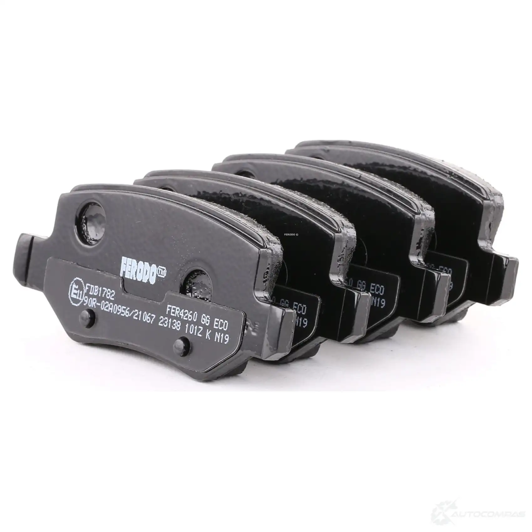 Тормозные колодки дисковые, комплект FERODO 231 38 716309 FDB1782 45KN5B8 - Изображение 1