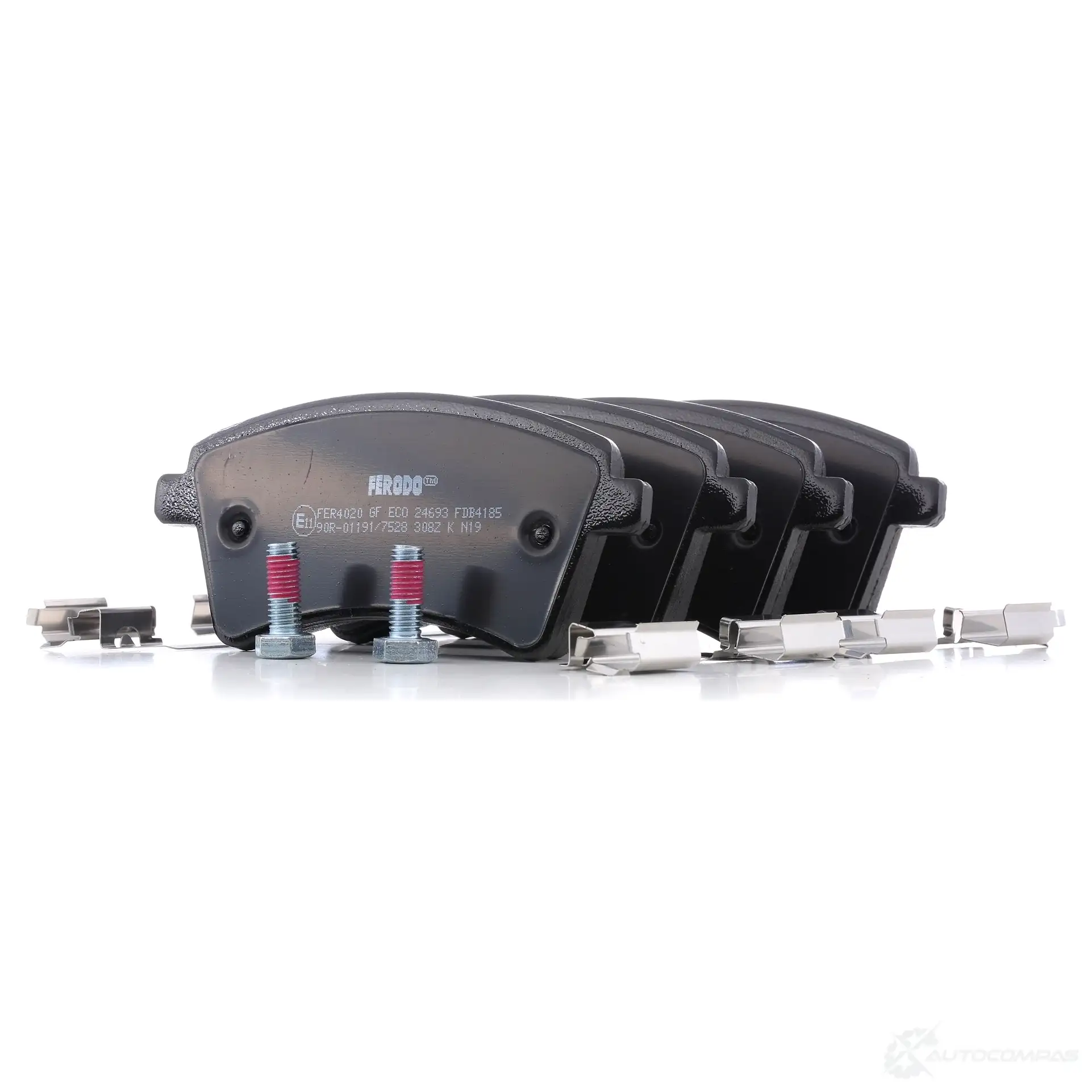 Тормозные колодки дисковые, комплект FERODO 716630 FDB4185 2469 3 VAEO27D - Изображение 1