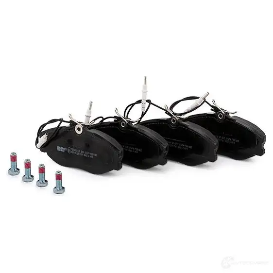 Тормозные колодки дисковые, комплект FERODO 715889 21886 21 674 FDB1063 изображение 2