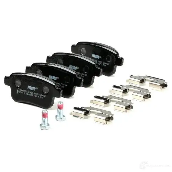 Тормозные колодки дисковые, комплект FERODO AIXRT 2 4692 716631 FDB4186 изображение 2