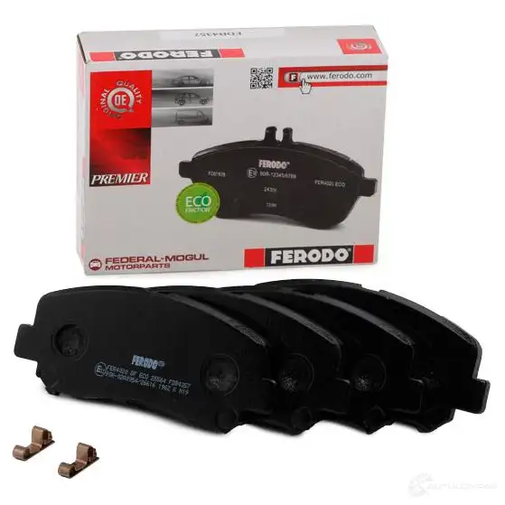 Тормозные колодки дисковые, комплект FERODO FDB4357 2 5564 716747 8836-D1623 изображение 1
