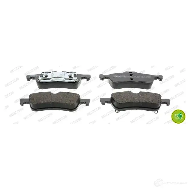 Тормозные колодки дисковые, комплект FERODO 2 3716 24043 FDB1676 716246 - Изображение 1