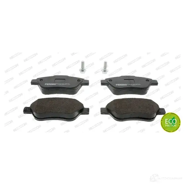 Тормозные колодки дисковые, комплект FERODO 716235 237 05 L4W5H FDB1666 - Изображение 1