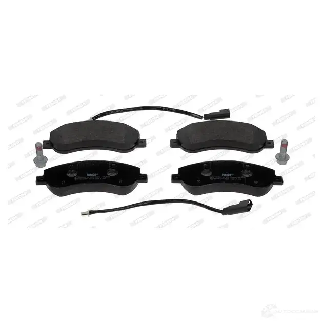 Тормозные колодки дисковые, комплект FERODO 1193649290 FVR1928W 2 4484 MLZDLS