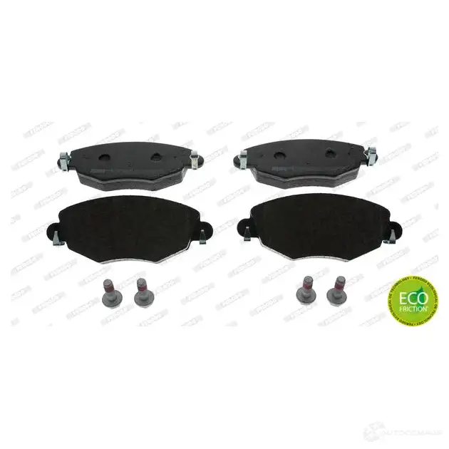 Тормозные колодки дисковые, комплект FERODO 716046 FDB1425 PQJBX 23 279 изображение 0