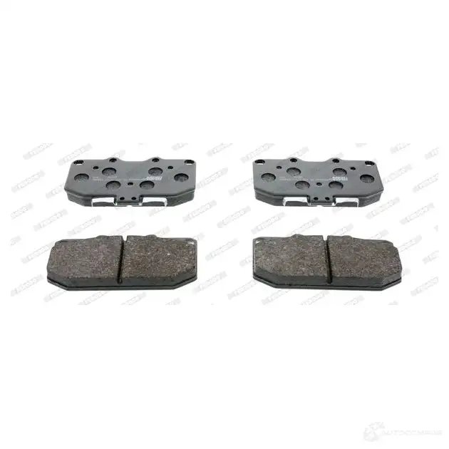 Тормозные колодки дисковые, комплект FERODO 717167 FDB986 21308 213 07 изображение 1