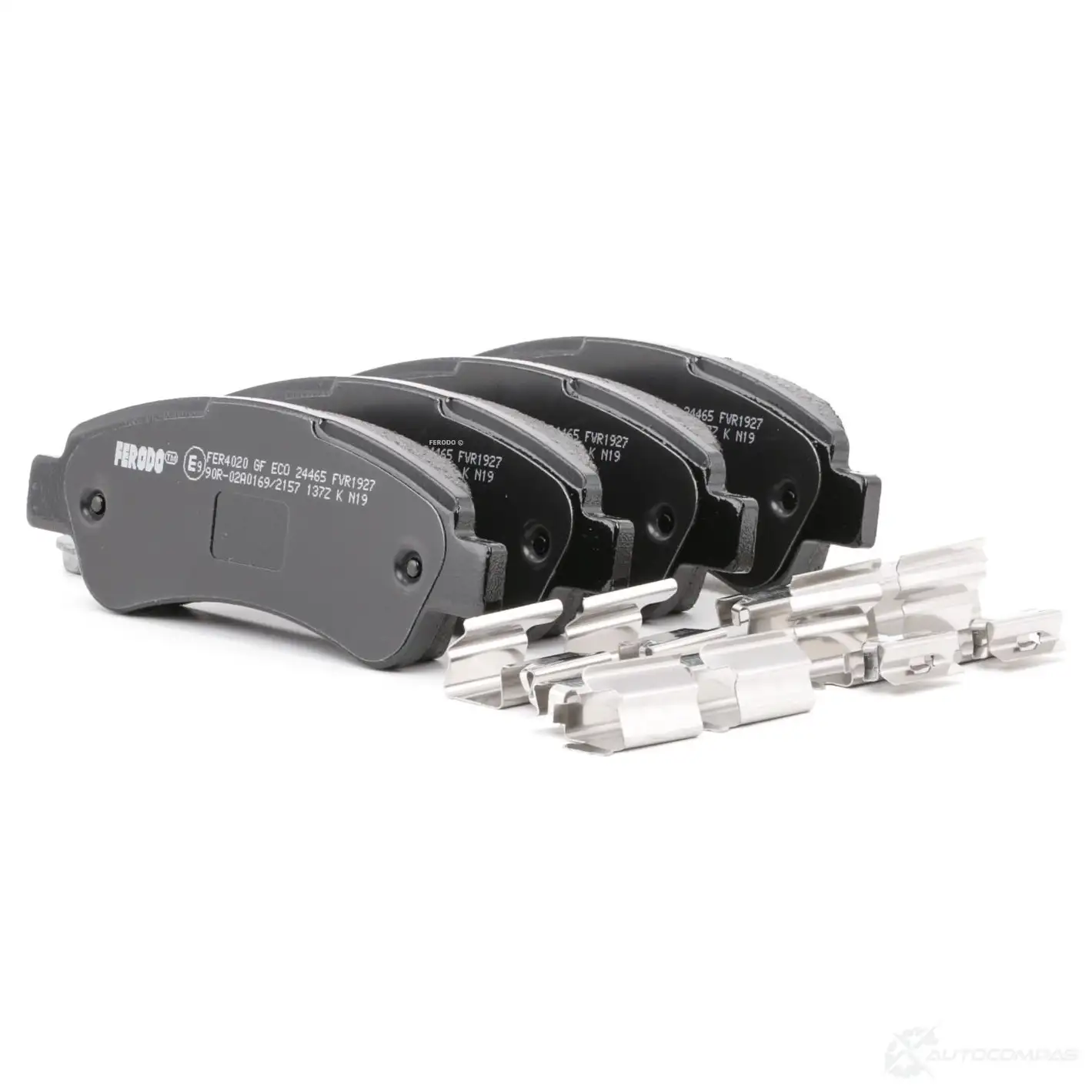 Тормозные колодки дисковые, комплект FERODO 721679 FVR1927 35V4M 2 4465 - Изображение 1