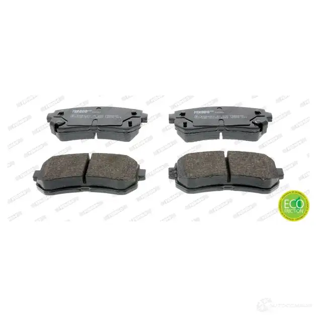 Тормозные колодки дисковые, комплект FERODO 716803 2360 1 FDB4464 8A64G изображение 0
