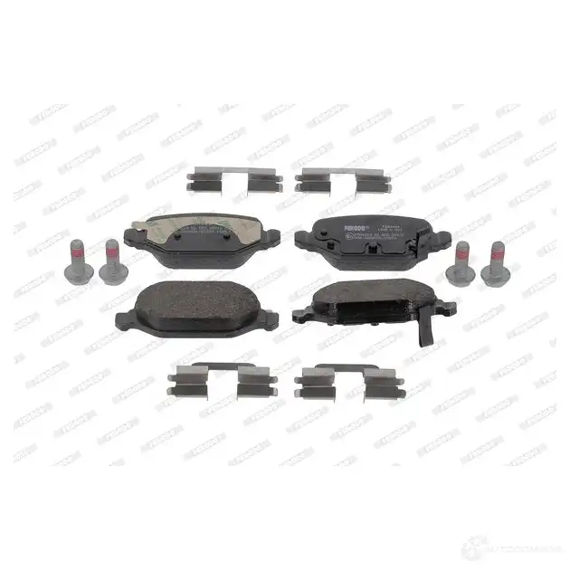 Тормозные колодки дисковые, комплект FERODO 716803 2360 1 FDB4464 8A64G изображение 2
