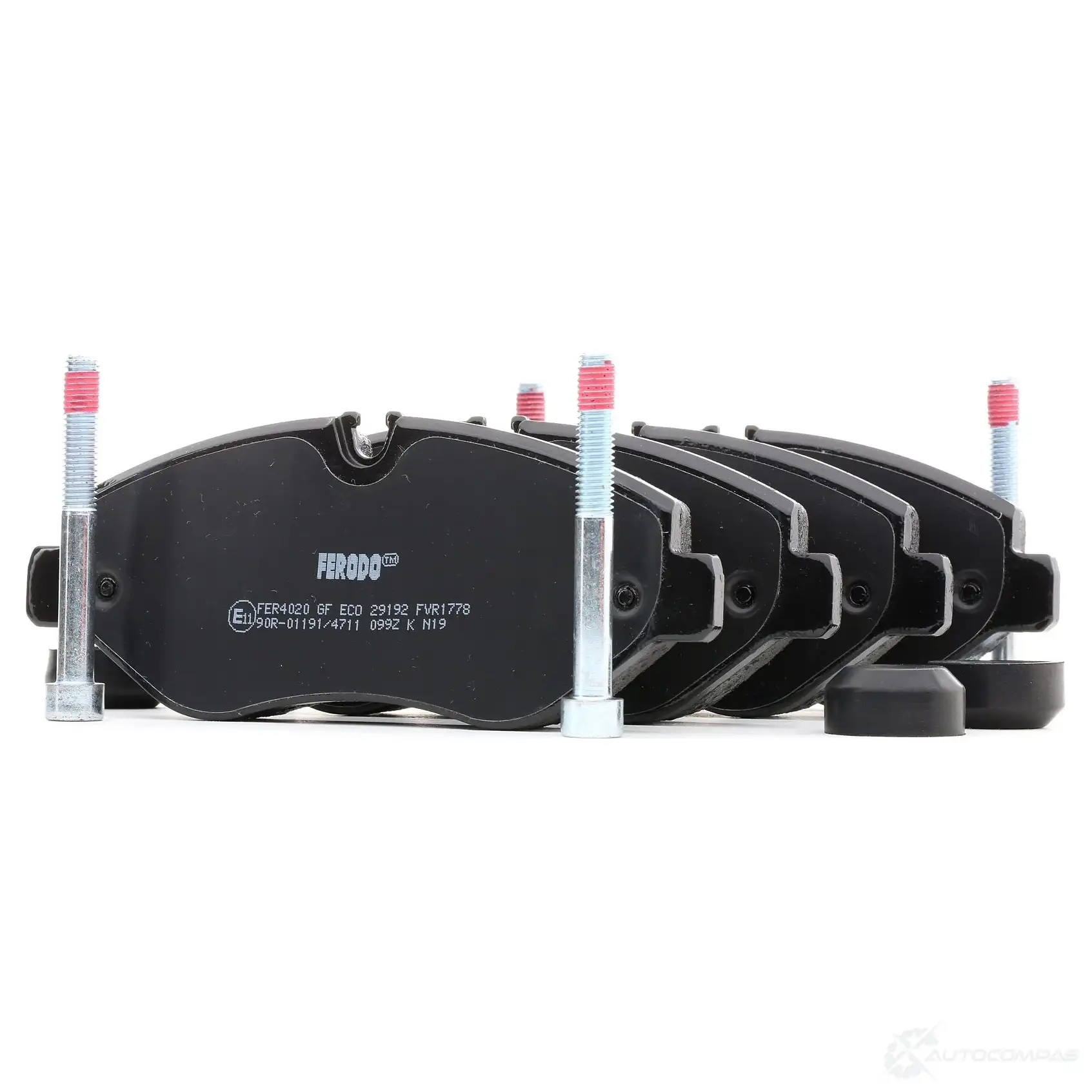 Тормозные колодки дисковые, комплект FERODO FVR1778 2919 2 V6SSAM7 721666 - Изображение 1